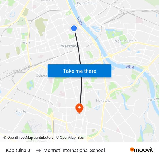 Kapitulna 01 to Monnet International School map