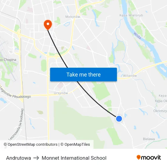 Andrutowa to Monnet International School map