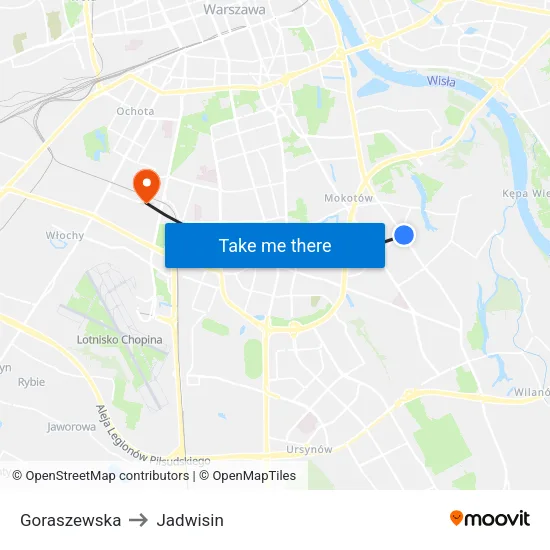 Goraszewska to Jadwisin map