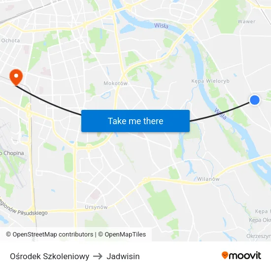 Ośrodek Szkoleniowy to Jadwisin map