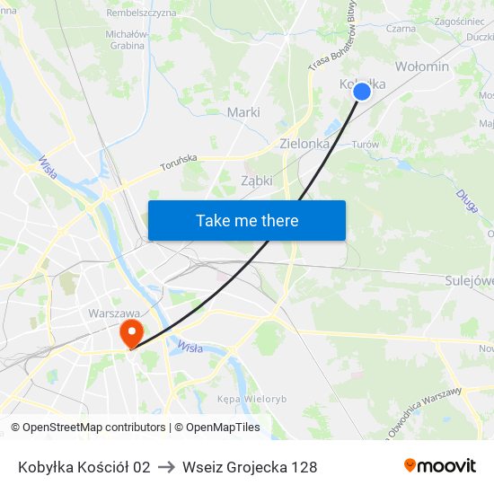 Kobyłka Kościół 02 to Wseiz Grojecka 128 map