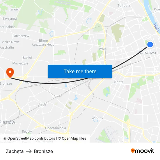 Zachęta to Bronisze map