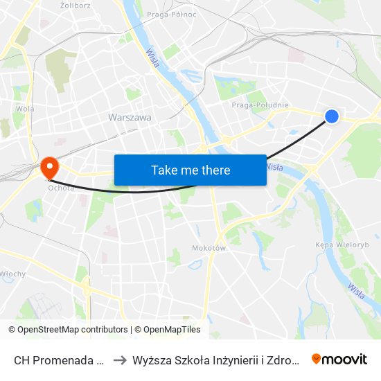 CH Promenada 01 to Wyższa Szkoła Inżynierii i Zdrowia map