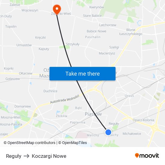 Reguły to Koczargi Nowe map