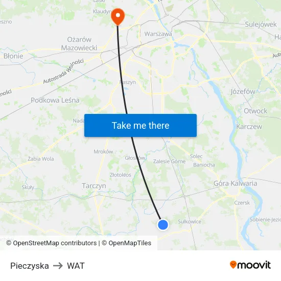 Pieczyska to WAT map