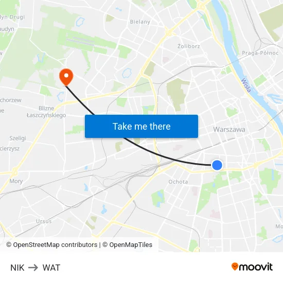 NIK to WAT map