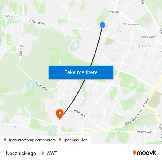 Nocznickiego to WAT map