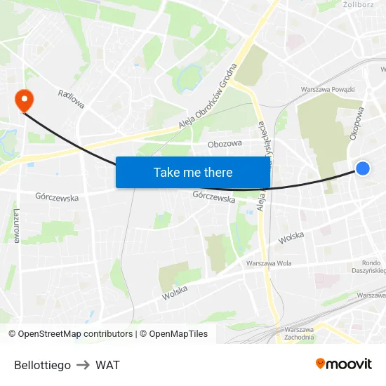 Bellottiego to WAT map