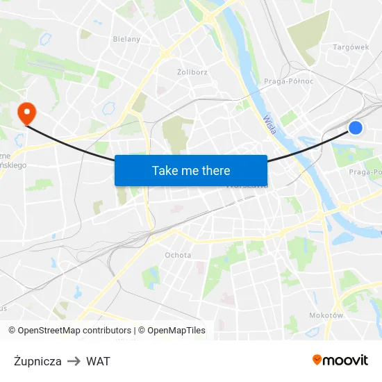 Żupnicza to WAT map