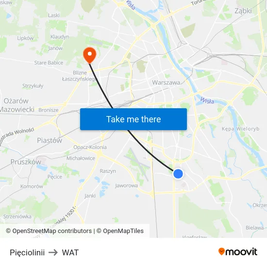 Pięciolinii to WAT map