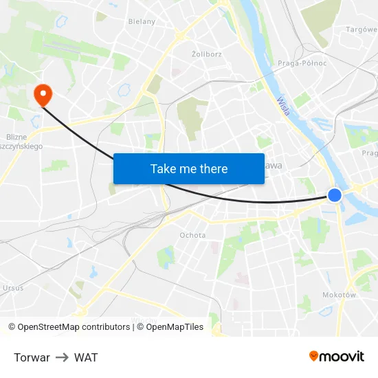 Torwar to WAT map