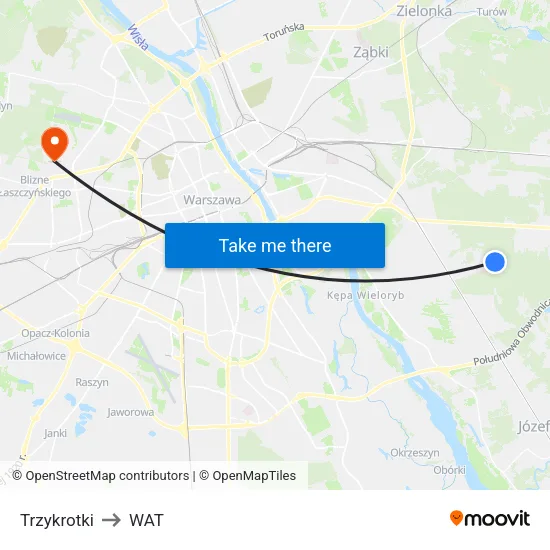 Trzykrotki to WAT map
