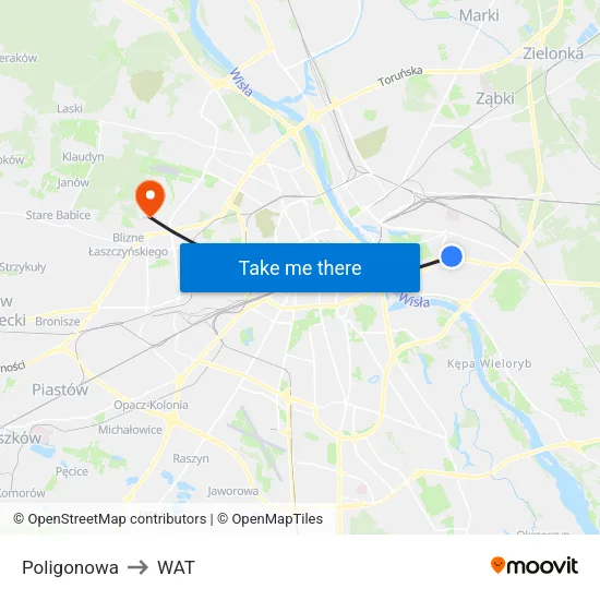 Poligonowa to WAT map