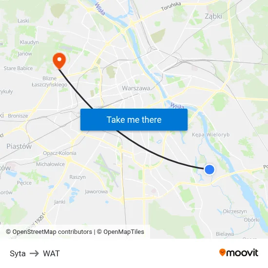 Syta to WAT map