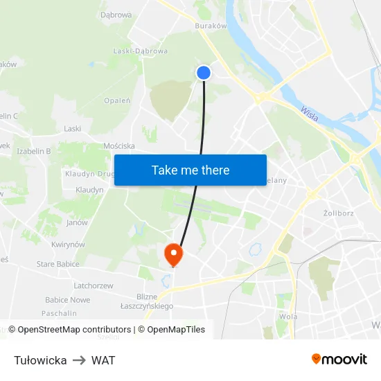 Tułowicka to WAT map