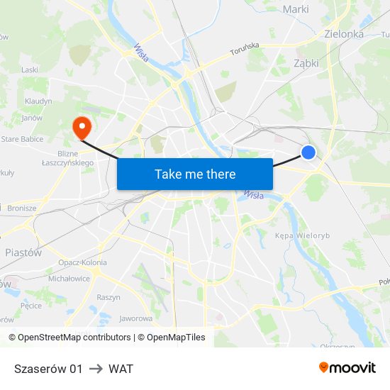 Szaserów to WAT map