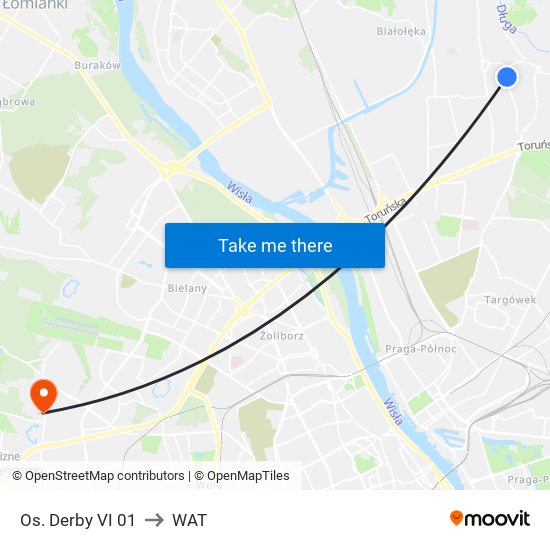 Os. Derby VI 01 to WAT map