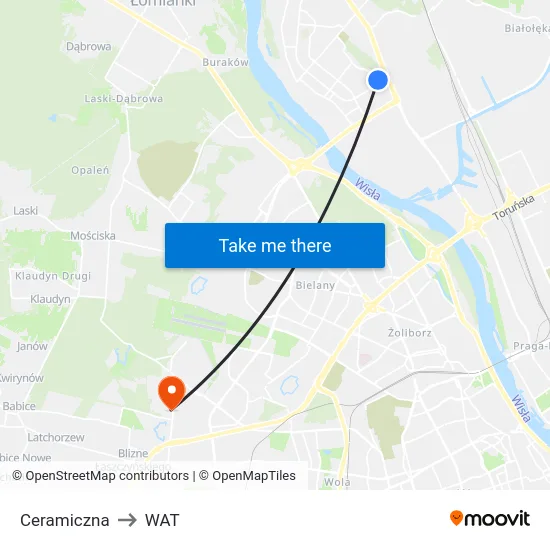 Ceramiczna to WAT map