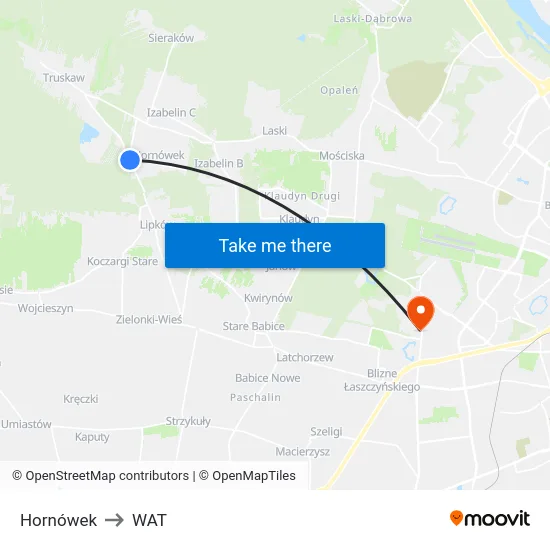 Hornówek to WAT map