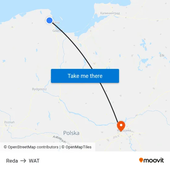 Reda to WAT map