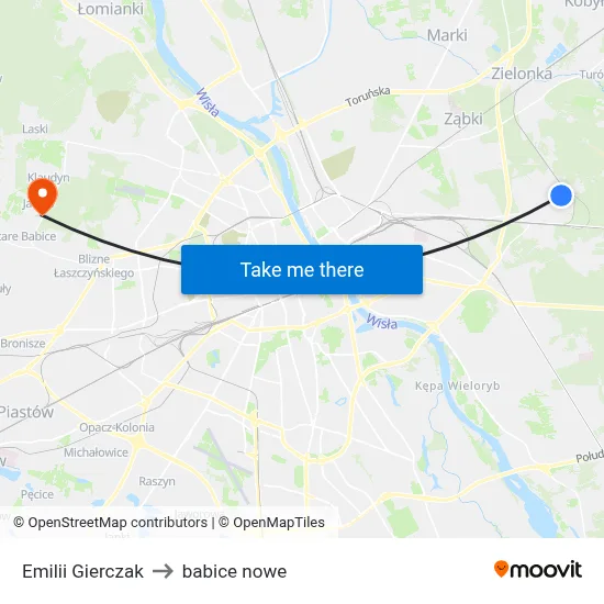 Emilii Gierczak to babice nowe map