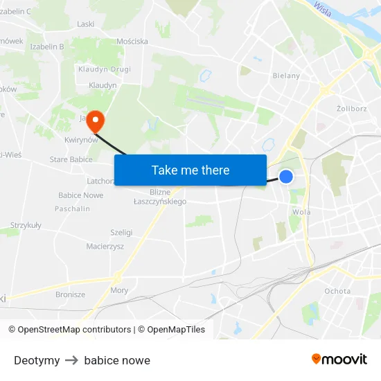 Deotymy to babice nowe map