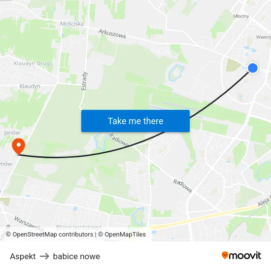 Aspekt to babice nowe map