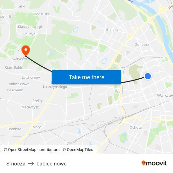 Smocza to babice nowe map