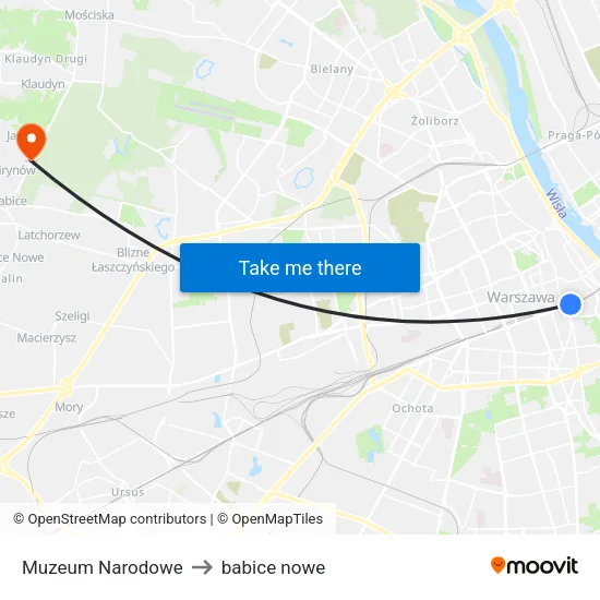 Muzeum Narodowe to babice nowe map