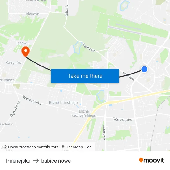 Pirenejska to babice nowe map