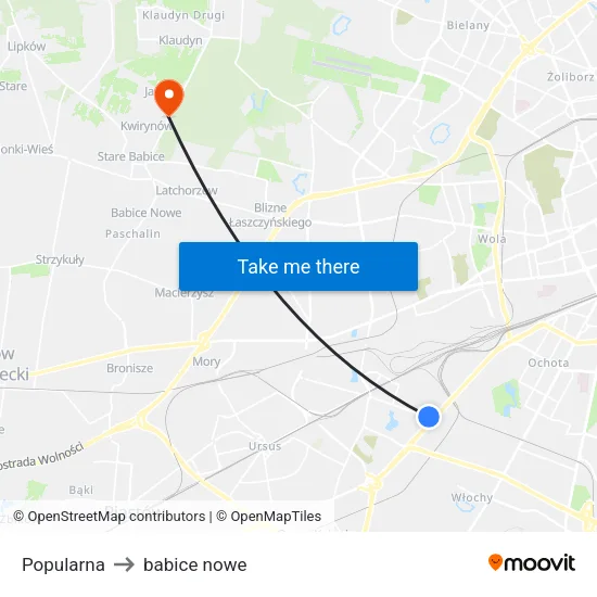 Popularna to babice nowe map