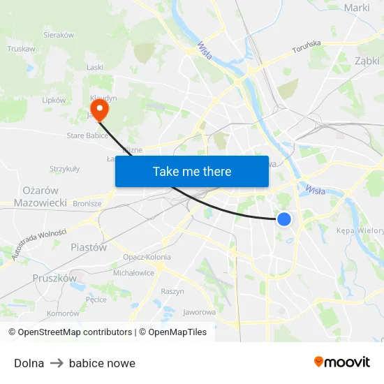Dolna to babice nowe map