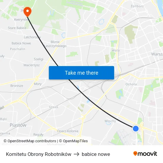 Komitetu Obrony Robotników to babice nowe map