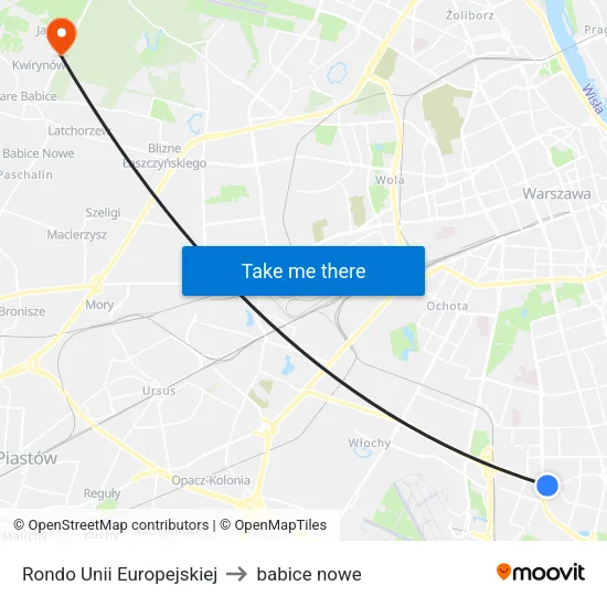 Rondo Unii Europejskiej to babice nowe map