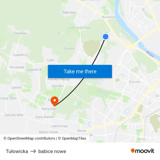 Tułowicka to babice nowe map