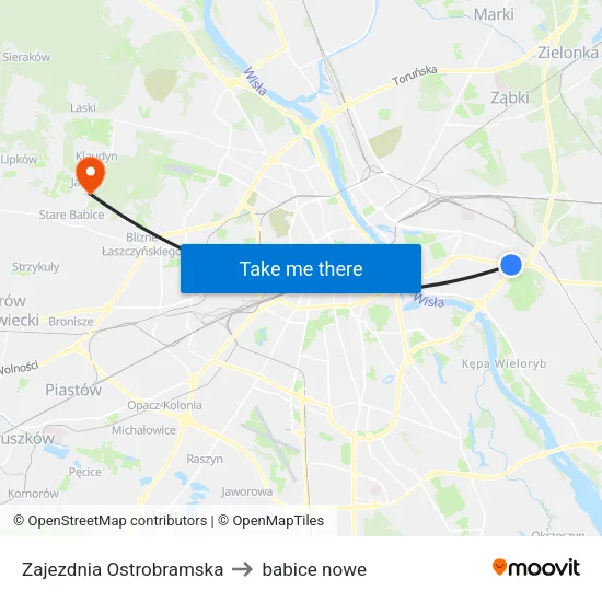 Zajezdnia Ostrobramska to babice nowe map