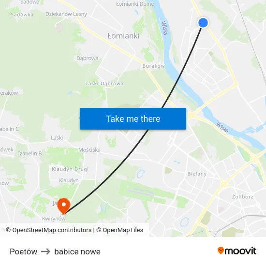 Poetów to babice nowe map