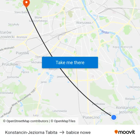 Konstancin-Jeziorna Tabita to babice nowe map