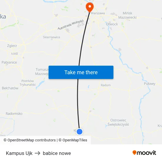 Kampus Ujk to babice nowe map