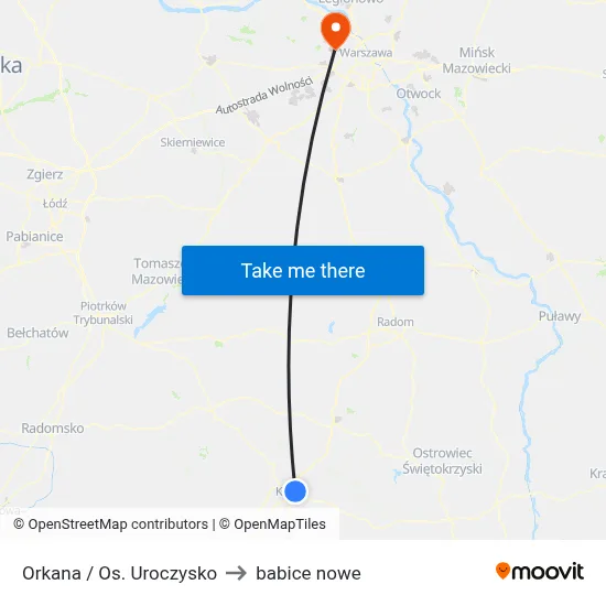 Orkana / Os. Uroczysko to babice nowe map