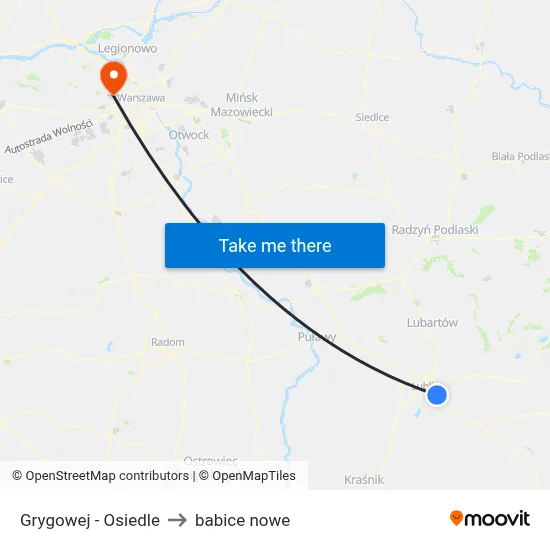 Grygowej - Osiedle to babice nowe map
