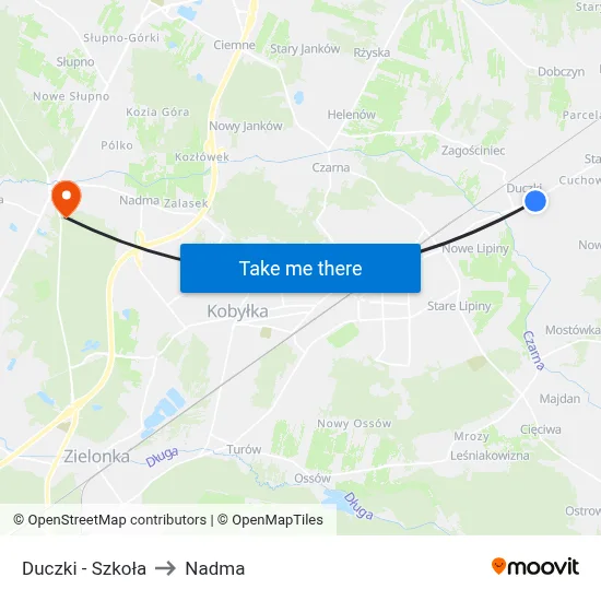 Duczki - Szkoła to Nadma map