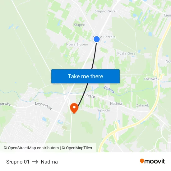 Słupno 01 to Nadma map