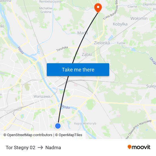 Tor Stegny 02 to Nadma map