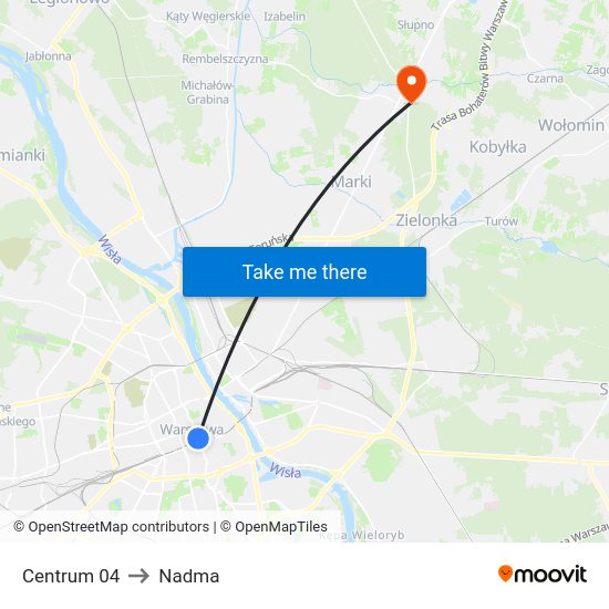 Centrum 04 to Nadma map