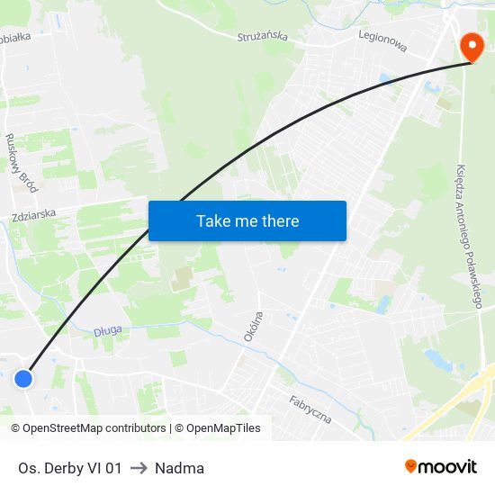 Os. Derby VI 01 to Nadma map