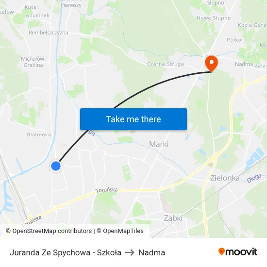 Juranda Ze Spychowa - Szkoła to Nadma map