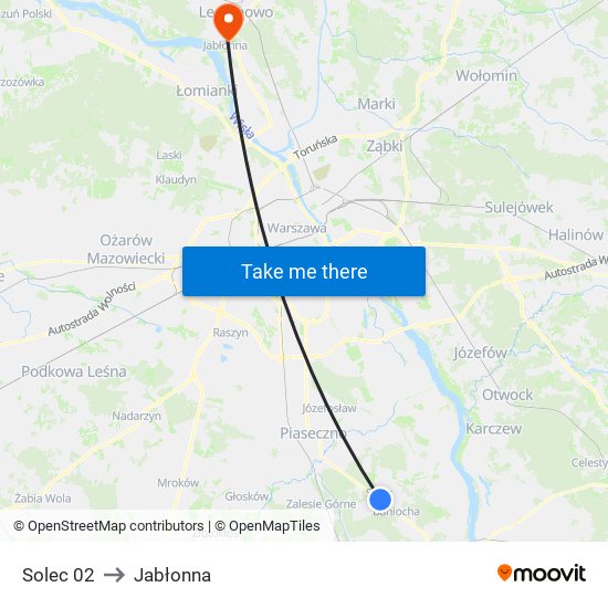 Solec 02 to Jabłonna map