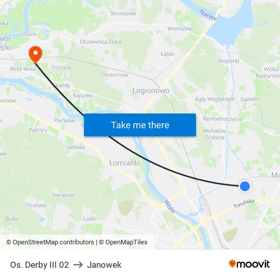 Os. Derby III 02 to Janowek map