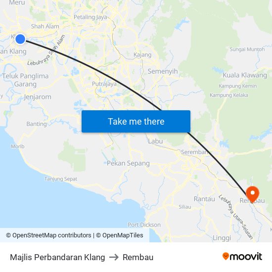 Majlis Perbandaran Klang to Majlis Perbandaran Klang map